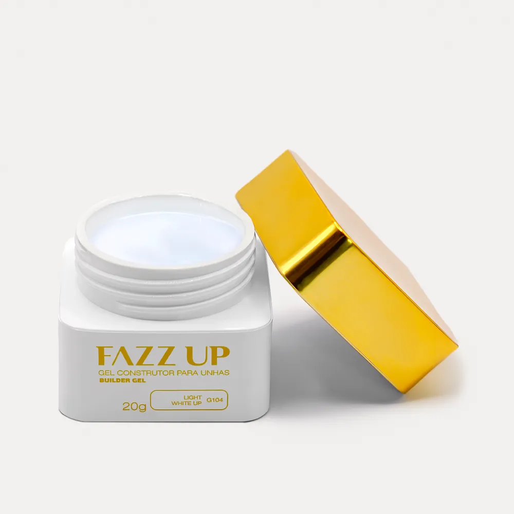 GEL CONSTRUTOR BUILDER WHITE UP 20G FAZZ UP - Imagem 2