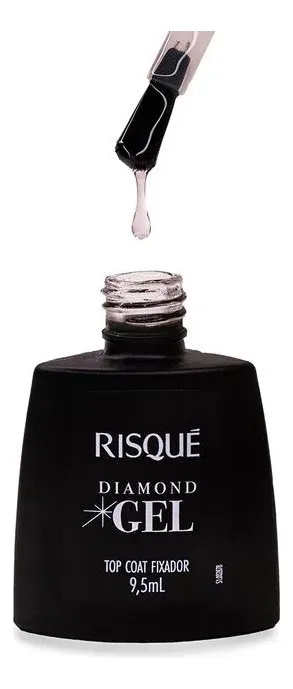 ESMALTE RISQUE DIAMOND GEL TOP COAT - Imagem 4