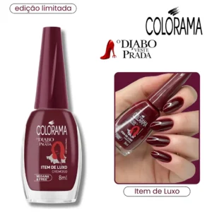 ESMALTE COLORAMA DIABO VESTE PRADA ITEM DE LUXO
