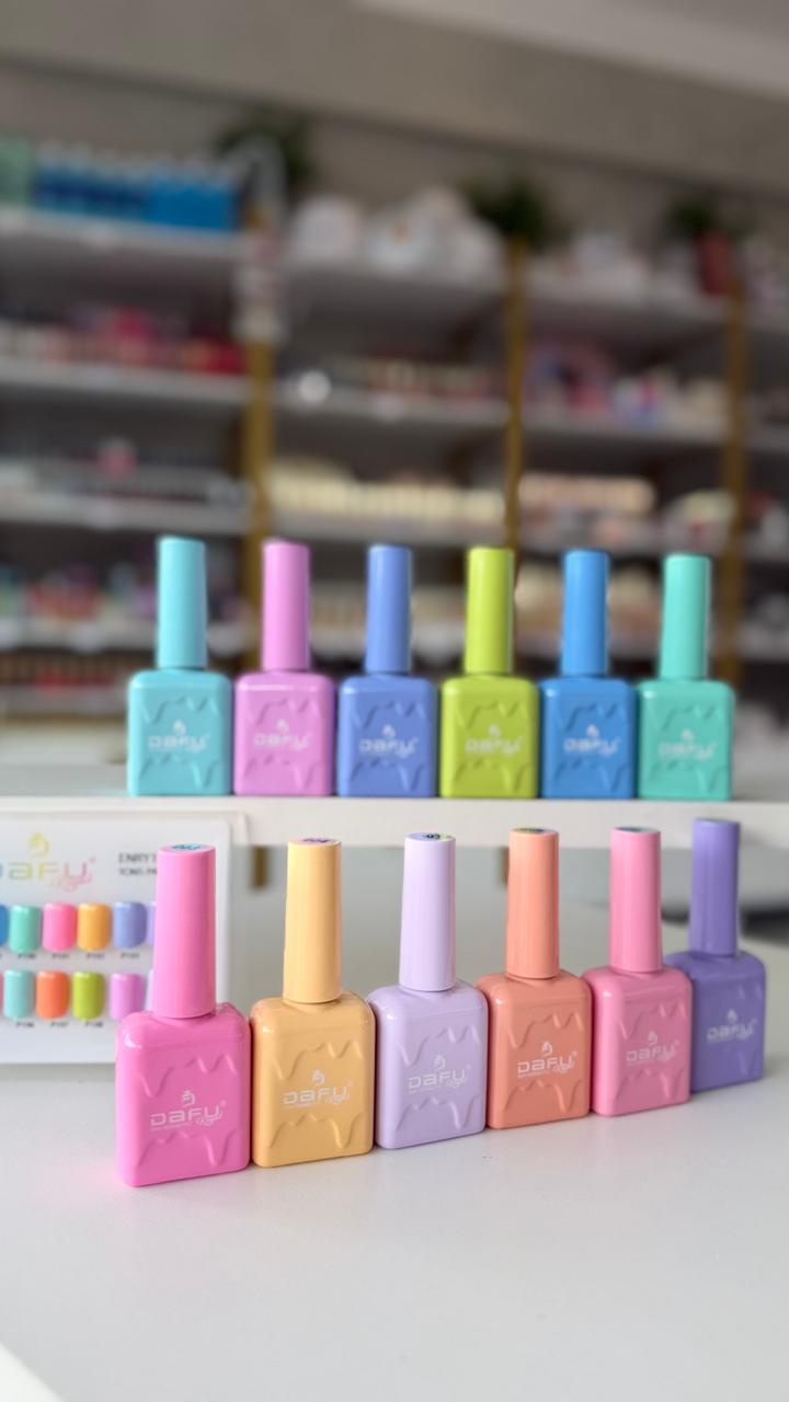 ESMALTE EM GEL COLEÇÃO TONS PASTEIS 10ML DAFU - Imagem 2