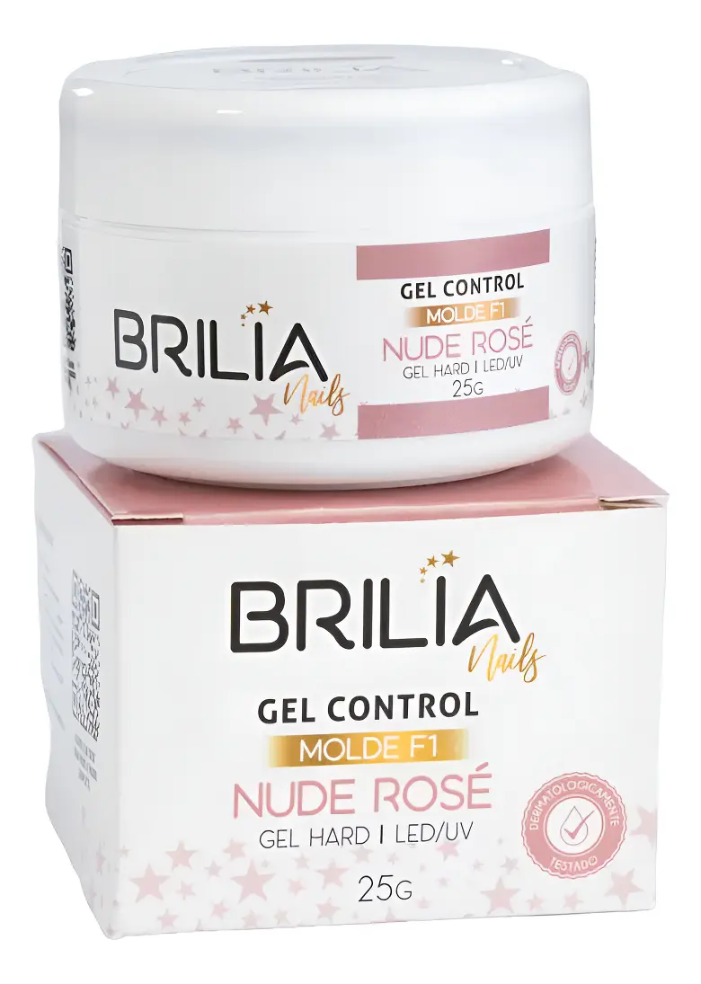GEL CONTROL NUDE ROSE 25G BRILIA
