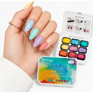 GEL PAINT PALETA DE CORES DAFU | TINTA EM GEL PARA NAIL ART