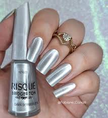ESMALTE RISQUE  BRIDGERTON DAMA PRATA
