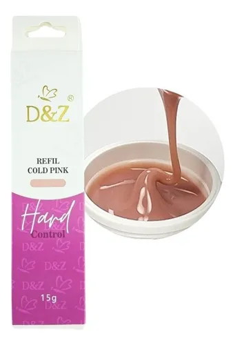 REFIL GEL HARD CONTROL COLD PINK 15G D&Z