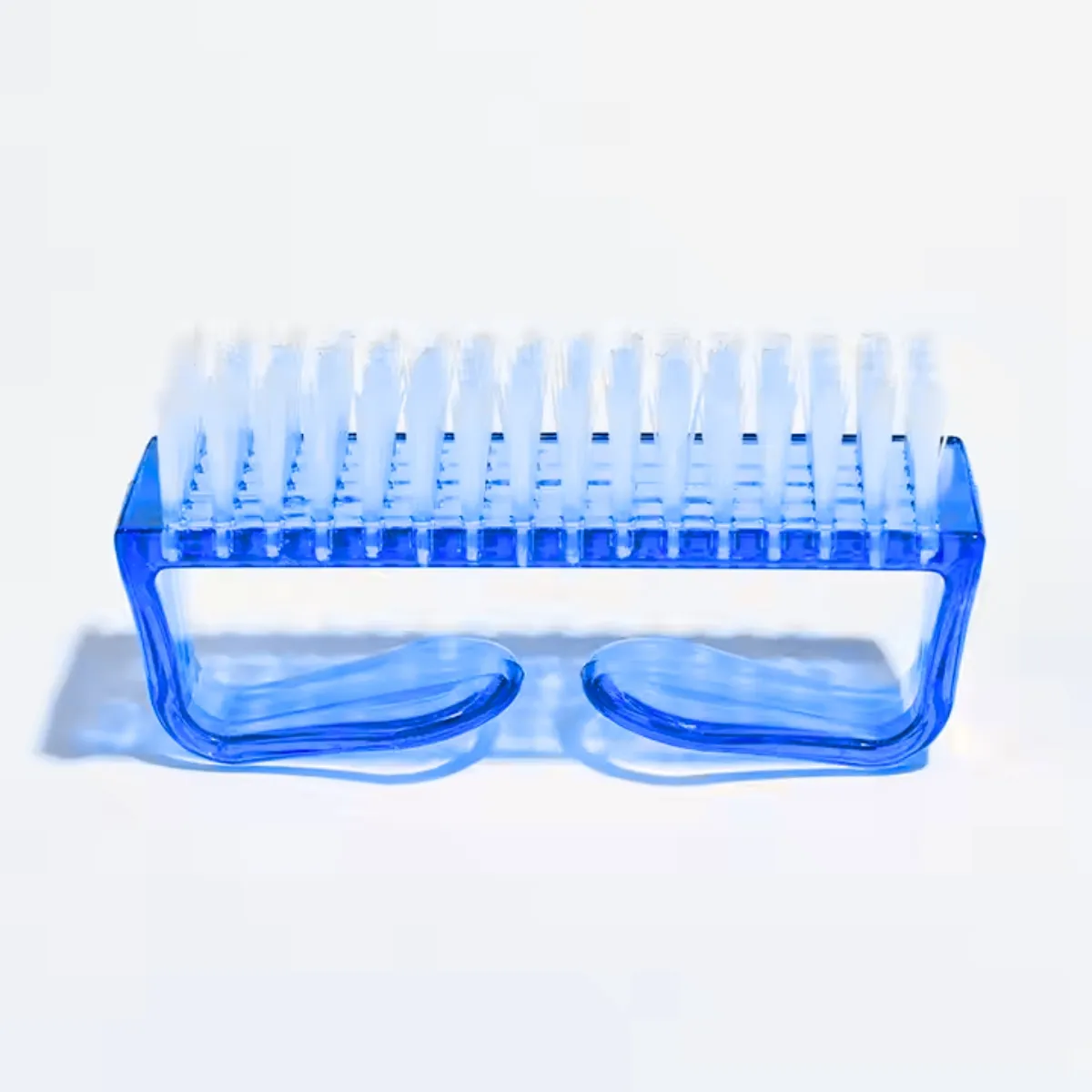 KIT 2 ESCOVINHAS MANICURE PEDICURE LIMPEZA HIGIENE DE UNHAS - Imagem 2
