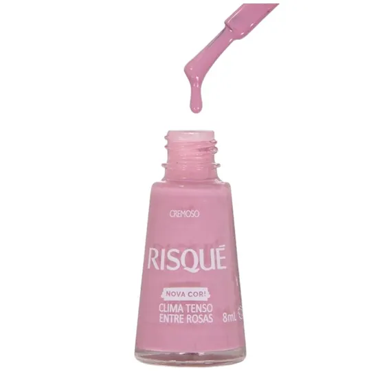 ESMALTE RISQUE CLIMA TENSO ENTRE ROSAS - Imagem 2