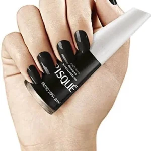 ESMALTE RISQUE PRETO SÉPIA CREMOSO 8ML