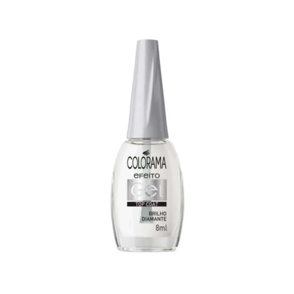 COLORAMA ESMALTE TOP COAT EFEITO GEL 8ML - Imagem 2