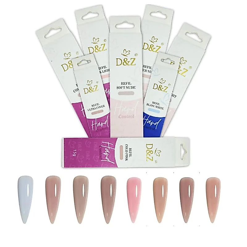 REFIL GEL HARD CONTROL COLD PINK 15G D&Z - Imagem 3