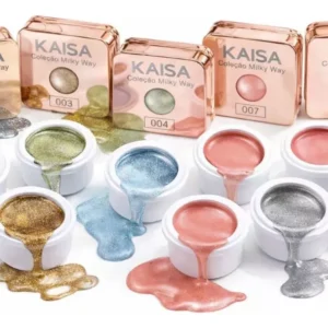 REFIL ESMALTE EM GEL MAGNETICO COLEÇÃO MILKY WAY  KAISA