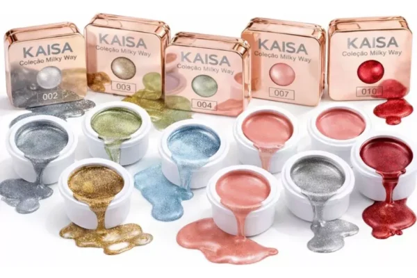 REFIL ESMALTE EM GEL MAGNETICO COLEÇÃO MILKY WAY  KAISA