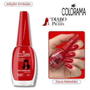 ESMALTE COLORAMA  VESTE DOCE REBELDIA | COL DIABO VESTE PRADA