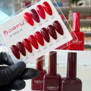 ESMALTE EM GEL COLEÇÃO TONS DE CEREJA #EM12-V1 DAFU 12ML