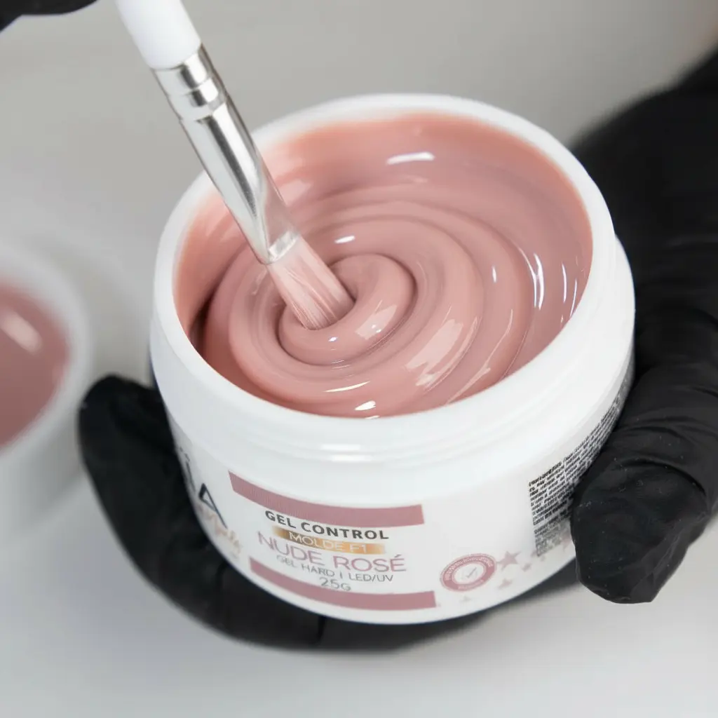 GEL CONTROL NUDE ROSE 25G BRILIA - Imagem 2