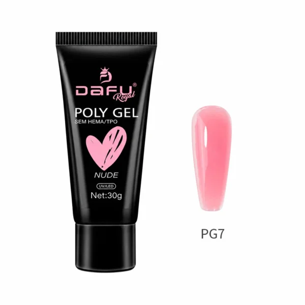 POLY GEL NUDE 30ML DAFU