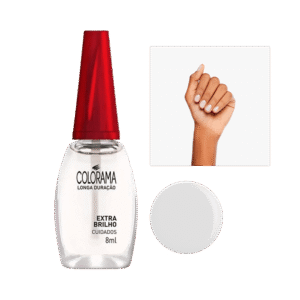 ESMALTE COLORAMA TRATAMENTO EXTRA BRILHO CUIDADOS 8ML