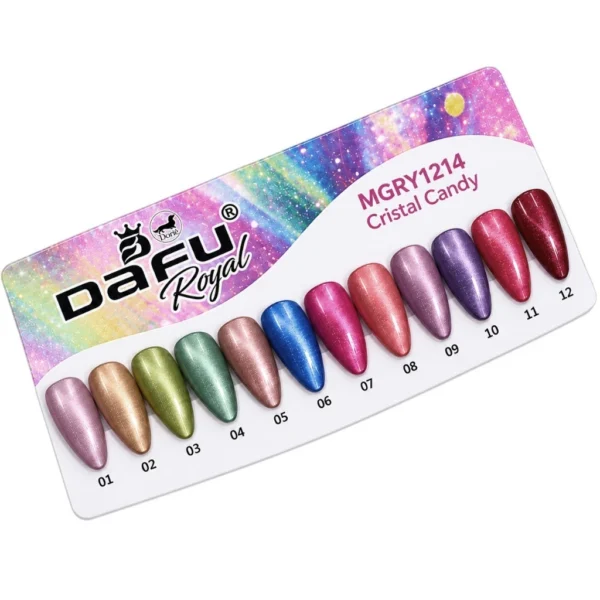 ESMALTE EM GEL COLEÇÃO MAGNÉTICO CRISTAL CANDY 10ML