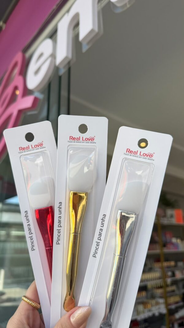 PINCEL DE SILICONE  YPN018 REAL LOVE