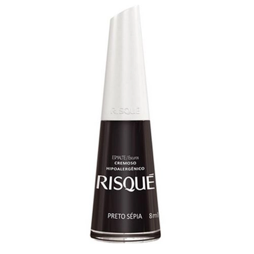 ESMALTE RISQUE PRETO SÉPIA CREMOSO 8ML - Imagem 2